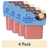 (4 pack) Gerber 2nd Foods Baby Food, Banana Blackberry Blueberry, 4 oz Tubs (2 Pack)