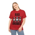 thumbnail image 3 of DJH Apparel | Bad To The GNOMES Unisex Heavy Cotton Tee, 3 of 4