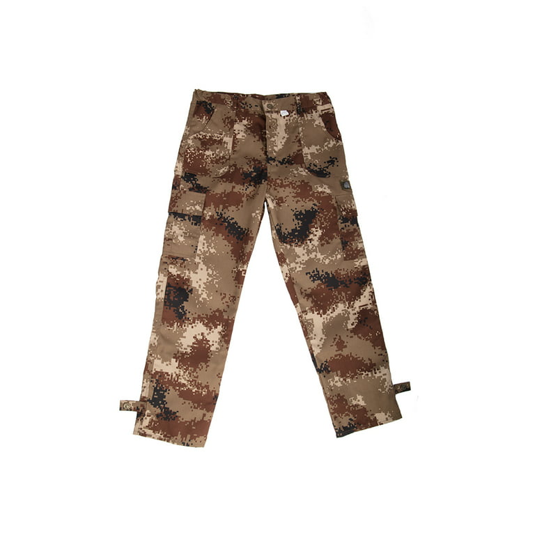 Mens Military Style Total Terrain Camo BDU Pants, Desert Digital Camo,  Woodland Camo, City Digital Camouflage 