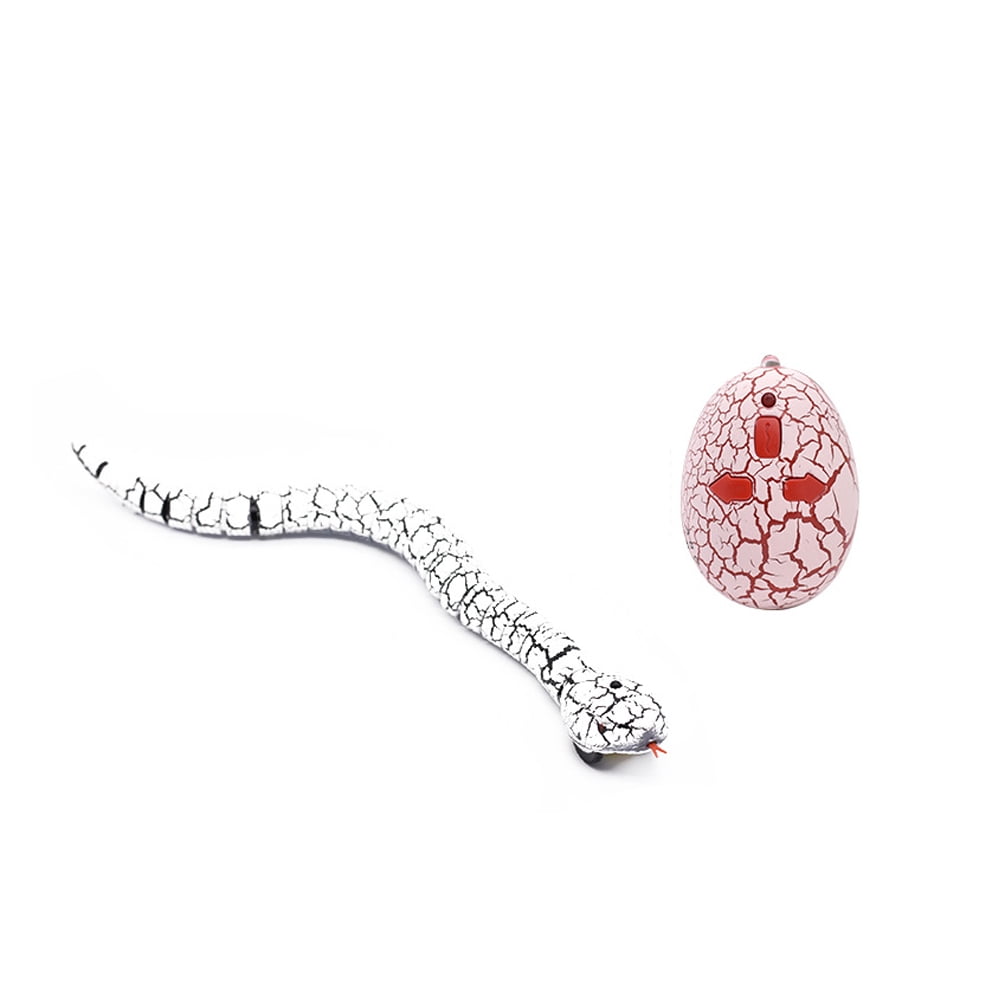 AAOMASSR Infrared Remote Control Snake Toy For Cat with Egg Interactive Snake Cat Teaser Game