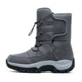 thumbnail image 4 of Lopsie Men's Snow Boots Insulated Waterproof Rugged Duty Outdoor Winter Boots, 4 of 6