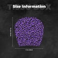 thumbnail image 2 of 2 PCS Car Headrest Cover, purple Leopard print fashion Soft Car Seat Head Rest Cover Protector Interior Car Accessories Seat Covers for Cars Truck Auto Only Covers, 2 of 8