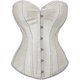 thumbnail image 2 of Women's Bustier Corset Top Sexy Lingerie Sets Black Satin Waist Cincher, 2 of 4