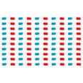 thumbnail image 1 of 100 Pcs Lunettes en Carton 3D Universelles Anaglyphes pour Vidéo de Film, 1 of 8