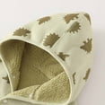 thumbnail image 5 of DHFJKG Infant Toddler Hooded Jumpsuits Winter Clothes Fuzzy Lining Long Sleeve Cartoon Dinosaur Print Button Down Onesie For Home Cute One-Pieces, 5 of 9