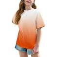 thumbnail image 3 of breaise Girls and Boys Ombre Color Summer Tops Short Sleeve Tee Shirts Dressy Causal Cute Tshirts, 3 of 8