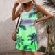 thumbnail image 2 of Vestido de Verano para las Mujeres Impresión Sexy sin Mangas Vestido de Hombro, Verano Casual Y Primavera, 2 of 5