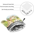 thumbnail image 6 of Oven Mitts and Pot Holders Sets of 4, Easter Eggs Floral Kitchen Gloves for Cooking Baking Cartoon Rabbit Bunny Hot Pads BBQ Potholders, 6 of 6