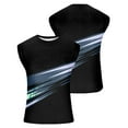 thumbnail image 3 of Txeol Gym Workout Tank Top Men,Men's T-Shirt Sleeveless Tank Top Gym Workout Summer Novelty Graphic Tee Casual Loose Fit Crew Neck Shirt Quick Dry, 3 of 5