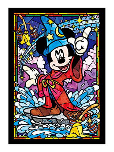 Disney Brilliant Princess JAPAN IMPORT TENYO Stained Art Jigsaw Puzzle 