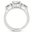 thumbnail image 3 of Pompeii 1 3/4Ct Pear Shape Lab Grown Diamond Engagement Ring White, Yellow or Rose Gold, 3 of 6