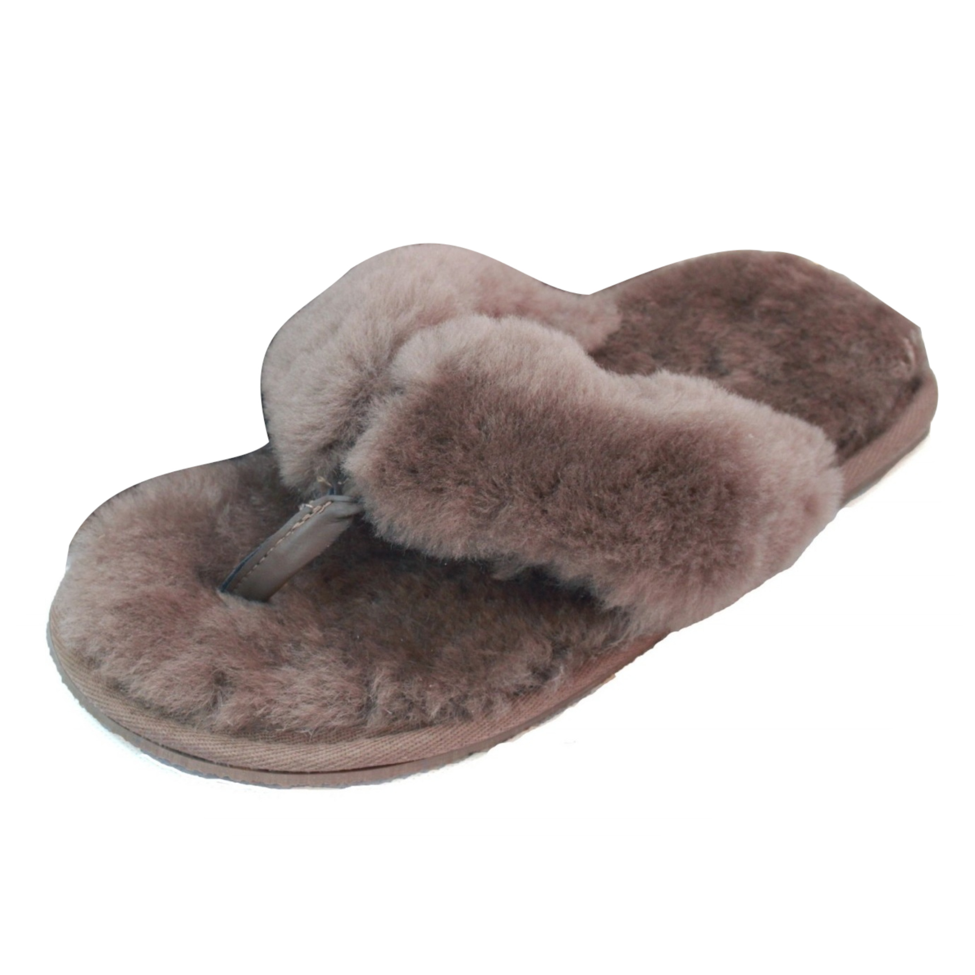 fleece lined flip flops womens