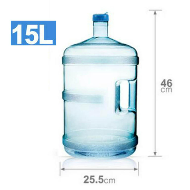 15L Water Storage Containers Leak - Mineral Water Storage Tub Thick PC  Bucket Reusable Water Barrel with Handle for Empty Water Jug for Outdoors  Emergency Hiking 