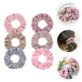 thumbnail image 3 of Shisuyan Chouchous Ronds Confortables à Porter 6 Pcs 5.1X5.1X0.4In, 3 of 8