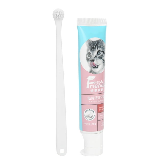 Dog Toothpaste Kit, Breath Gentle Pet Toothbrush And Toothpaste Super Soft Brush For Teeth Cleaning For Pet