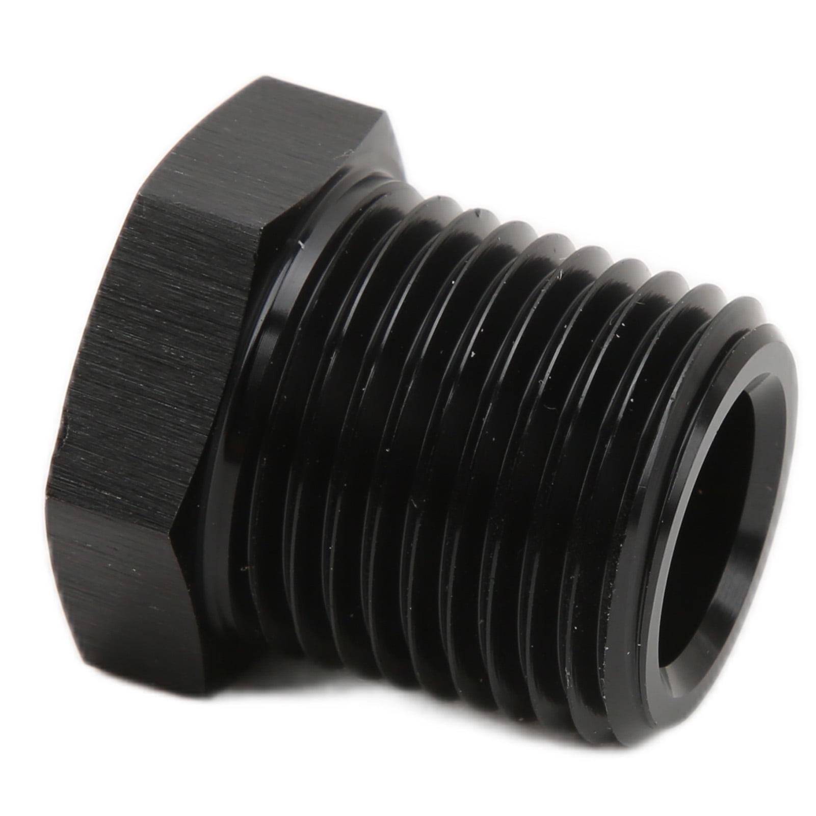 Adaptateur Réducteur 1/4" NPT Mâle à 1/8" NPT Femelle - En Alliage D'aluminium Noir, Pour Plomberie, Irrigation, Voiture