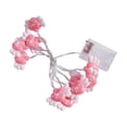 thumbnail image 2 of Two-Tone Heart String Lights,Multicolor LED Fairy Lights with Warm White Diodes,for Festive Party Bedroom Decor and Romantic Ambiance Setting on Valentine's Day Dates,Creating Cozy Atmosphere, 2 of 9
