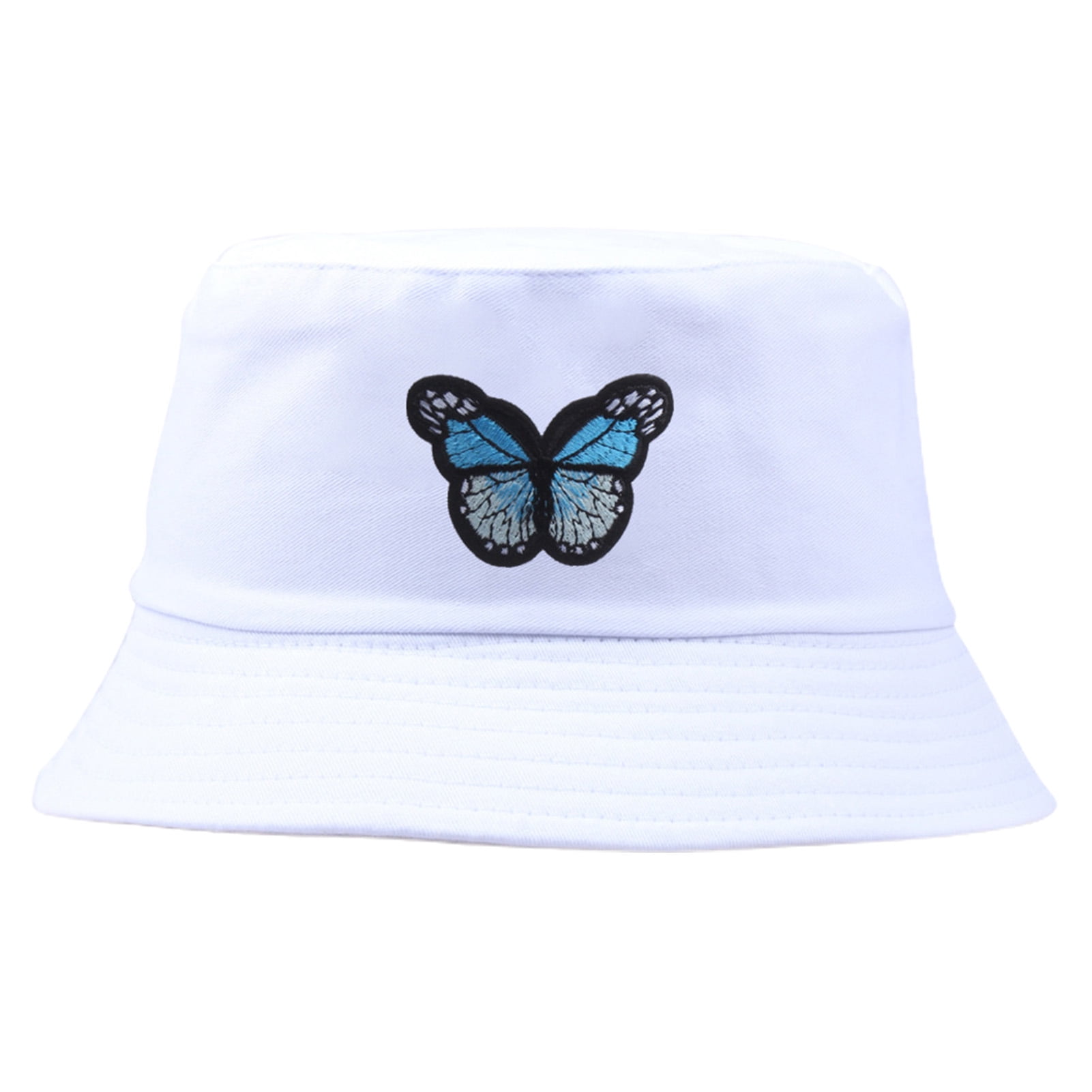 VEAREAR Bucket Hat Butterfly Sun 