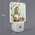 thumbnail image 2 of Bingfone Gnome Holding A Pumpkin Print Night Lights Plug into Wall,Dusk to Dawn,Bright Nightlight Auto-On/Off, for Adults Kids Room Bedroom Bathroom Hallway Kitchen, 2 of 7