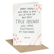 Recycled Paper Greetings Friendship Thinking of You Card (True Friends)