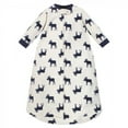 thumbnail image 3 of Little Treasure Baby Boy Long-Sleeve Fleece Sleeping Bag, Moose, One Size, 3 of 3