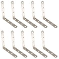 thumbnail image 4 of DOLITY 10pcs Thickened Steel Angle Fasteners Bracket Straight Angle Set 125x125x20mm, 4 of 5