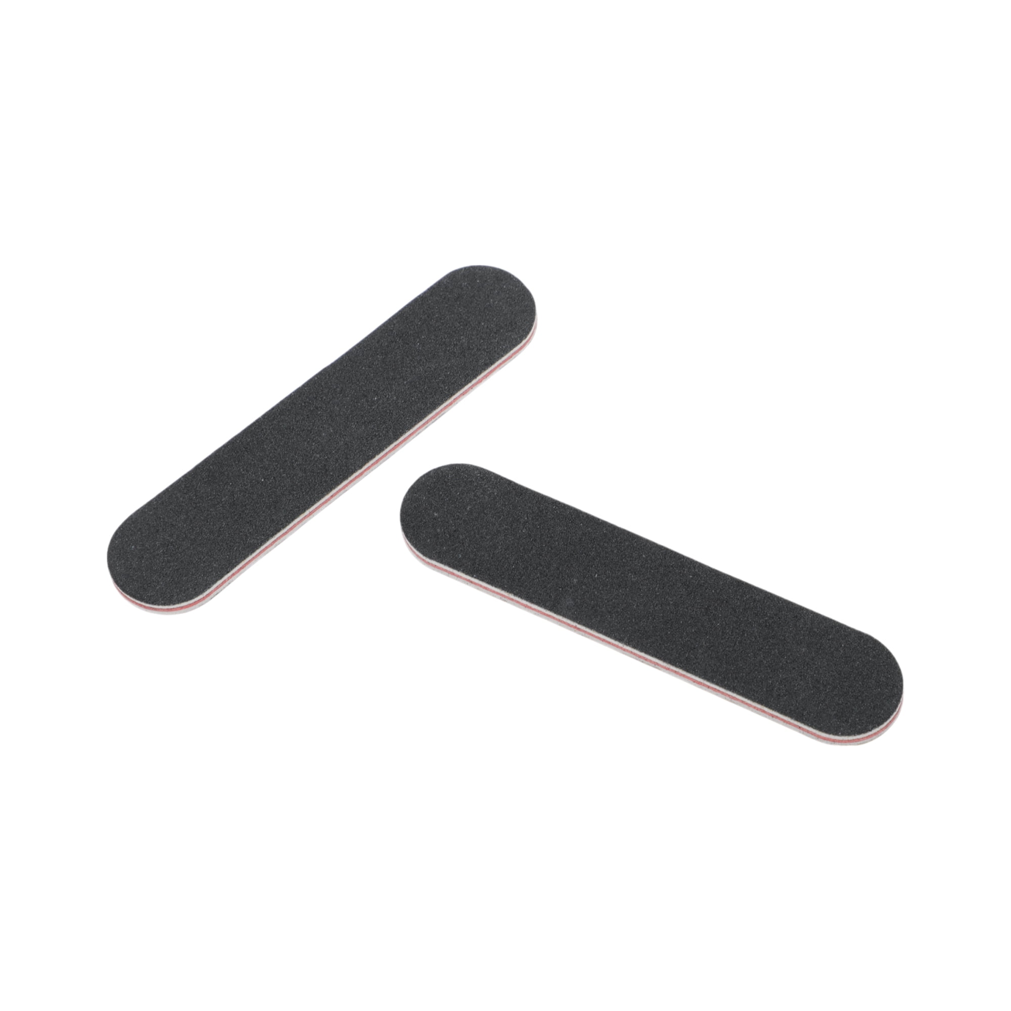 Unique Bargains Durable Straight Nail Files 20 Pcs Black [Straight]