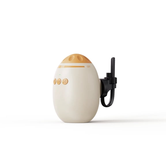 Soothing Music Wireless Bluetooth Baby Stroller Shaker for Babies, Cream