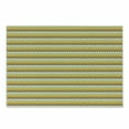 thumbnail image 1 of Geometric Cutting Board, Abstract Mosaic Style Composition with Rhombuses and Herringbone Zigzag Lines, Decorative Tempered Glass Cutting and Serving Board, Small Size, Multicolor, by Ambesonne, 1 of 1
