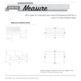 thumbnail image 6 of Classic Accessories Storigami Water-Resistant 58 Inch Easy Fold Loveseat Sofa Cover, Monument Grey, 6 of 20