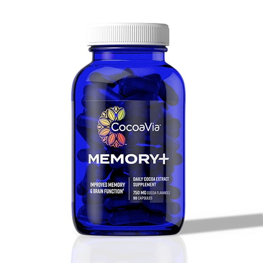 Memory+ Supplement by CocoaVia Supports Brain Health, Memory and