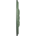 thumbnail image 4 of Ekena Millwork 27 7/8"OD x 3 7/8"ID x 2 1/2"P Tomango Egg & Dart Ceiling Medallion (Fits Canopies up to 6 3/4"), Hand-Painted Athenian Green, 4 of 6