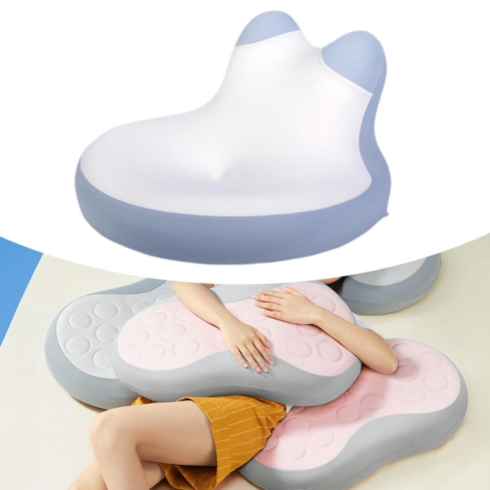 Reading Pillow Wedge Memory Foam Bed Support Cushion Ergonomic Design for Comfortable Bedroom Use