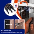 thumbnail image 4 of Destornillador de taladro eléctrico Bits de la extensión del adaptador del adaptador del conductor Hex Shank Potente perforación portátil accesorio accesorio de accesorio de plástico AweSitey TO001159-01B, 4 of 6