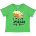 thumbnail image 3 of Inktastic Happy Hanukkah Dreidel Donut Boys or Girls Toddler T-Shirt, 3 of 5