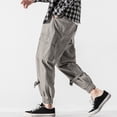 thumbnail image 2 of Eashery Men's Casual Pants Wild Casual Pants Classic Fit Easy Khaki Pants Mens Work Pants (Grey,4XL), 2 of 5