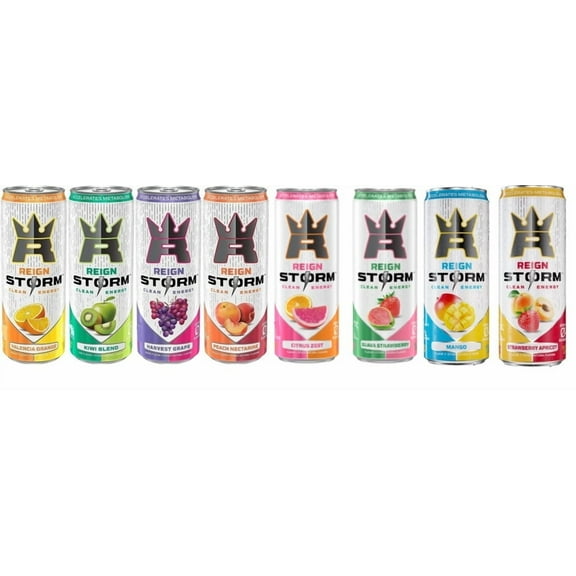 Reign Storm Variety Pack 12 ounce (Pack of 16)