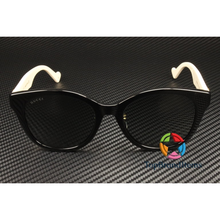 Gucci GG1002SK 1002SK 004 Black White Gray Sunglasses 1002 Gucci GG1002SK 1002SK 004 Black White Gray Sunglasses 1002  main image 4