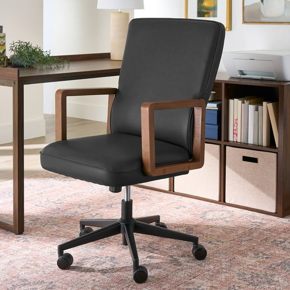 Better Homes & Gardens Ezra Office Chair, Black