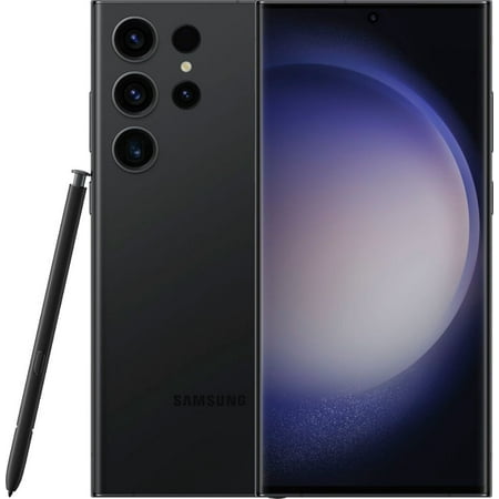 Samsung Galaxy S23 Ultra, 256GB, Phantom Black, Fully Unlocked -USED- Very Good
