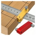 thumbnail image 2 of Carpenter Square, Combination Right Angle Ruler, Ruler Positioning Block Adjustment Positioning, 2 of 7