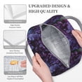 thumbnail image 3 of Balery Lilac Bolsa de Almuerzo para Mujeres, Caja de Almuerzo, Bolsa de Almuerzo Pequeña Impermeable, Tote de Almuerzo Reutilizable con Gran Capacidad, 3 of 6