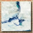 thumbnail image 3 of Epic Art 'White And Blue' by Silvia Vassileva, Acrylic Glass Wall Art, 36"x36", 3 of 7