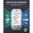 thumbnail image 3 of Transformador de luz para piscina DEWENWILS de 300 W, 120 V AC a 12 V/13 V/14 V, 3 of 7