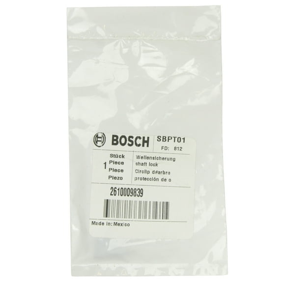 Bosch 2610009839 Shaft Lock Assembly for 300 780 3000 800 380-6