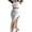 White, variant on Michellecmm Women Summer 2 Pieces Outfits Solid Color Tank Tops Long Skirts Set