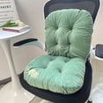 thumbnail image 4 of Green Chair Cushion, Soft Seat Cushion with Removable Cover, Office Chair Cushion with Ties, Indoor Rocking Chair Cushion 17 * 17 Inch, Desk Chair Cushion Soft Seat Cushion with Removable, 4 of 10