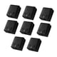 thumbnail image 3 of 8 piezas de abrazadera de vidrio cuadrada ajustable para pasamanos de escalera interior negro, 3 of 9