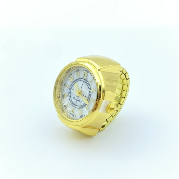 men's ring watch, simple and versatile ring watch, a good choice for gifts,Gold