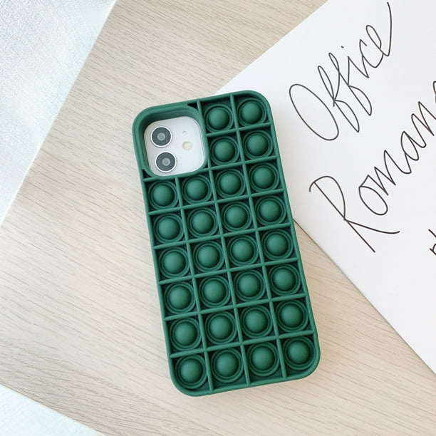 Floral Handwritten - iPhone 12 Mini Eco-Friendly Case - Green Back Cover